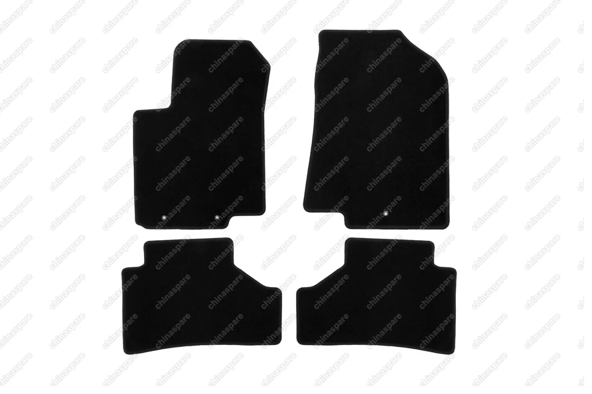 KVR01204501200k Коврики в салон Klever Econom HYUNDAI Solaris 2011-2016, хб., сед., 4 шт. (текстиль)