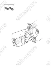 1016051659 Starter Geely SC7