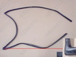 Уплотнитель стекла задней левой двери опускного Great Wall Coolbear