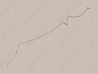 Трубка тормозная левая №2 Great Wall Coolbear