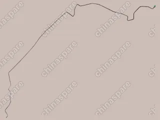 Трубка тормозная правая №2 Great Wall Coolbear