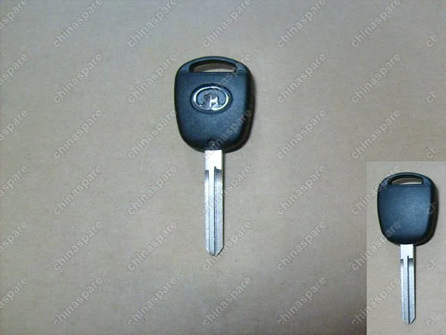 Заготовка ключа замка зажигания (без кнопок) hover m2 Great Wall Coolbear