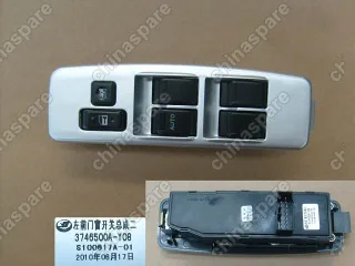 3746500AY08 Sw assy-fr door glass lh Great Wall Coolbear