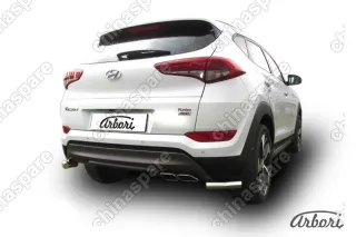 AFZDAHT4WD1509 Уголки d57 Arbori нерж. сталь для HYUNDAI Tucson 2015-2018