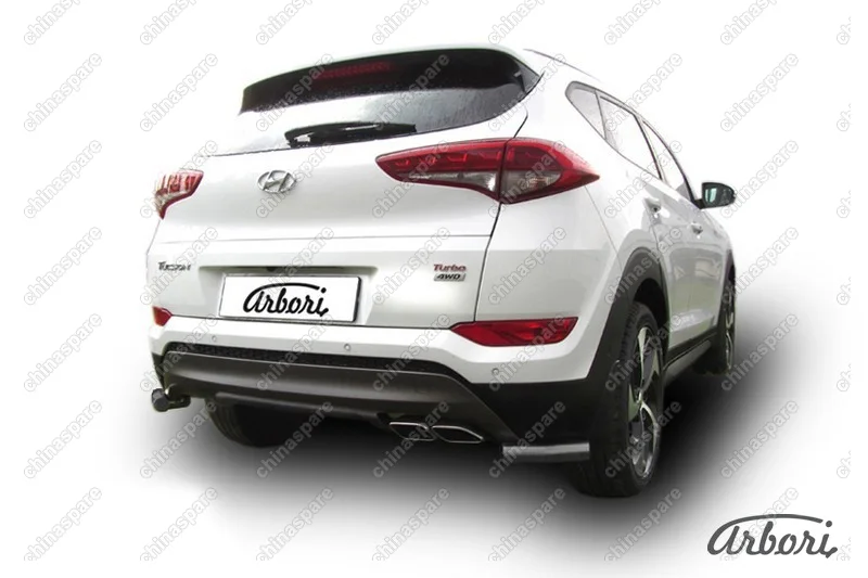 AFZDAHT4WD1509B Уголки d57 Arbori черн. для HYUNDAI Tucson 2015-2018