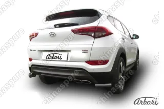 AFZDAHT4WD1509B Уголки d57 Arbori черн. для HYUNDAI Tucson 2015-2018