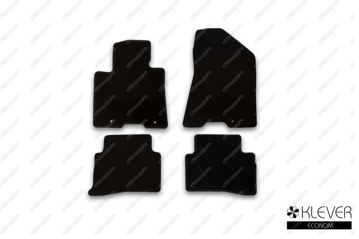 KLEVER01205801200k Коврики в салон Klever Econom HYUNDAI Tucson 2016-> кросс., 4 шт. (текстиль)