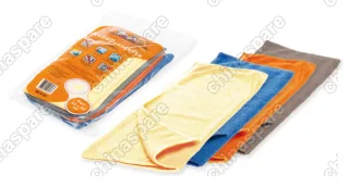 Набор салфеток из микрофибры прямоугольники 8 шт. 30х30 см.