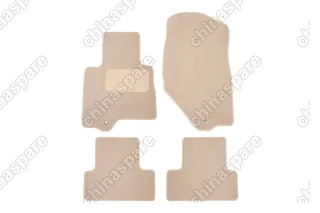 Коврики в салон Klever Premium INFINITI EX 2007->, кросс., 4 шт. (текстиль, бежевые)