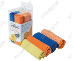 Набор салфеток из микрофибры в блистере 4 шт. (30х30 см)