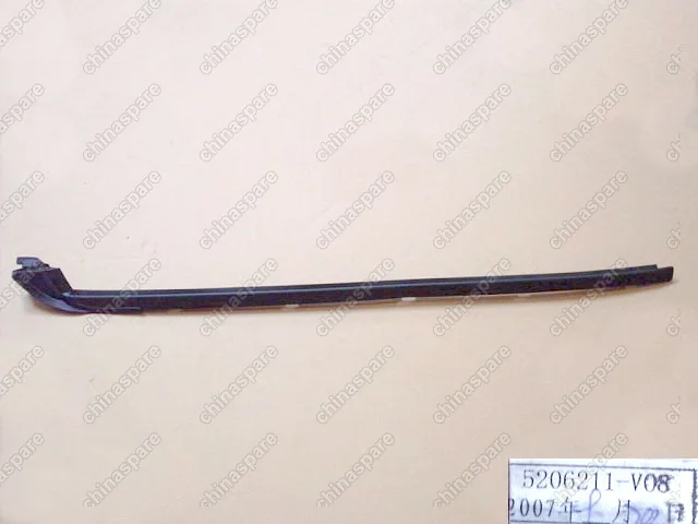 Молдинг лобового стекла левый Great Wall Cowry