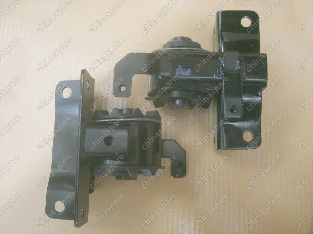 Подушка двигателя с кронштейном в сборе левая Great Wall Cowry