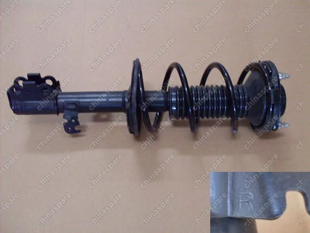 Стойка передней подвески правая с пружиной в сборе Great Wall Cowry