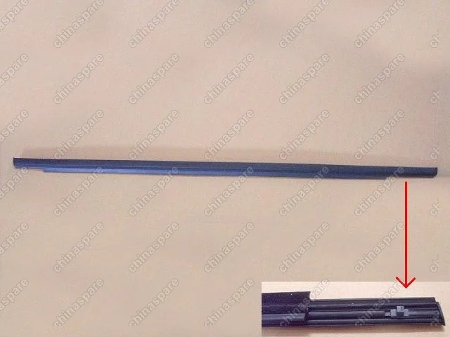 Уплотнитель заднего опускного стекла внутрений правый (бархотка) Great Wall Cowry