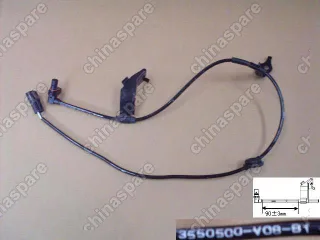 Датчик abs задний левый gw cowry (овальная фишка) Great Wall Cowry