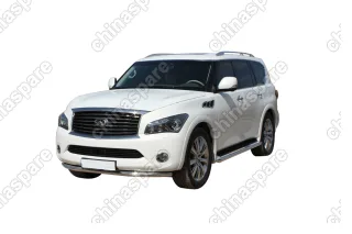 Защита переднего бампера d 60 одинарная "Infiniti QX56" 2011-, INQX.48.1268