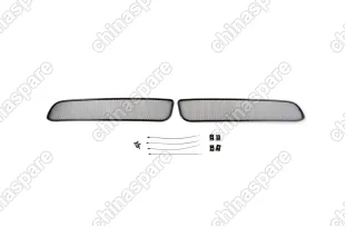 Сетка на бампер внешняя для INFINITI QX50 2012->, черн., 10 мм