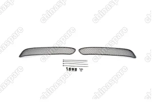 Сетка на бампер внешняя для INFINITI QX50 2012->, черн., 15 мм