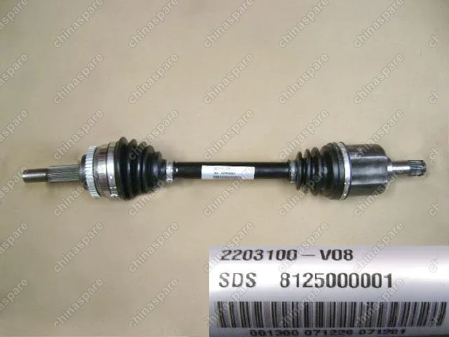 Привод колеса левый в сборе Great Wall Cowry