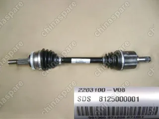 Привод колеса левый в сборе Great Wall Cowry