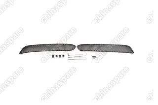 Сетка на бампер внешняя для INFINITY QX50 2012->, черн., 20 мм (сота)