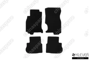 Коврики в салон Klever Econom INFINITI FX АКПП 2003-2009, кросс., 4 шт. (текстиль)