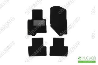 Коврики в салон Klever Standard INFINITI FX 2009->, кросс., 4 шт. (текстиль)