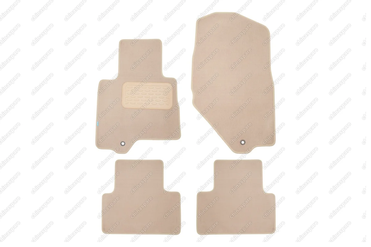 Коврики в салон Klever Premium INFINITI FX 2009->, кросс., 4 шт. (текстиль, бежевые)