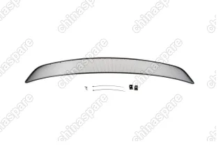 Сетка на бампер внешняя для INFINITI QX70 3 л. 2012->, черн., 10 мм