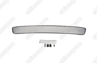 Сетка на бампер внешняя для INFINITI QX70 3 л. 2012->, черн., 15 мм