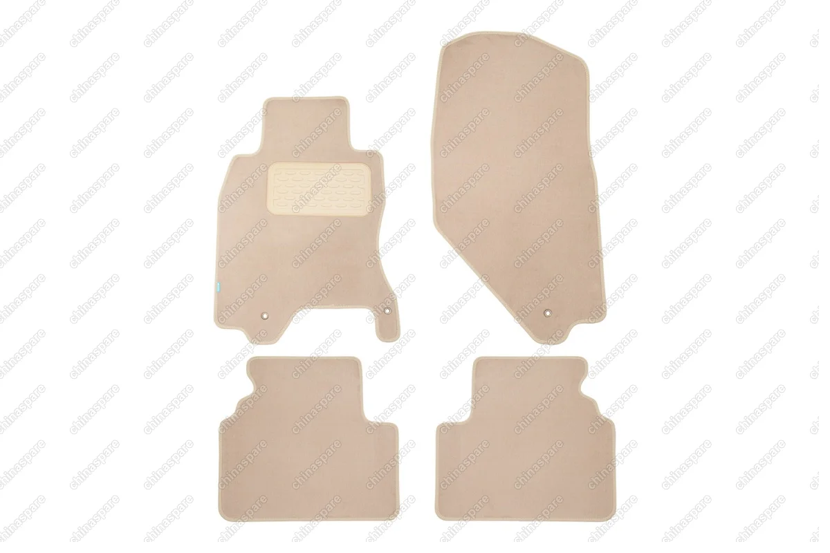 Коврики в салон Klever Premium INFINITI G 2009-2013, сед., 4 шт. (текстиль, бежевые)