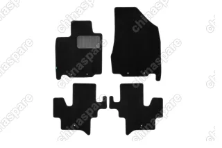 KLEVER02761401210kh Коврики в салон Klever Standard INFINITI JX АКПП 2012-2014, кросс., 4 шт. (текстиль)