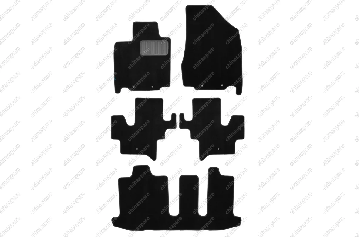 KLEVER03761422110kh Коврики в салон Klever Premium INFINITI JX АКПП 2012-2014, кросс., 5 шт. (текстиль)