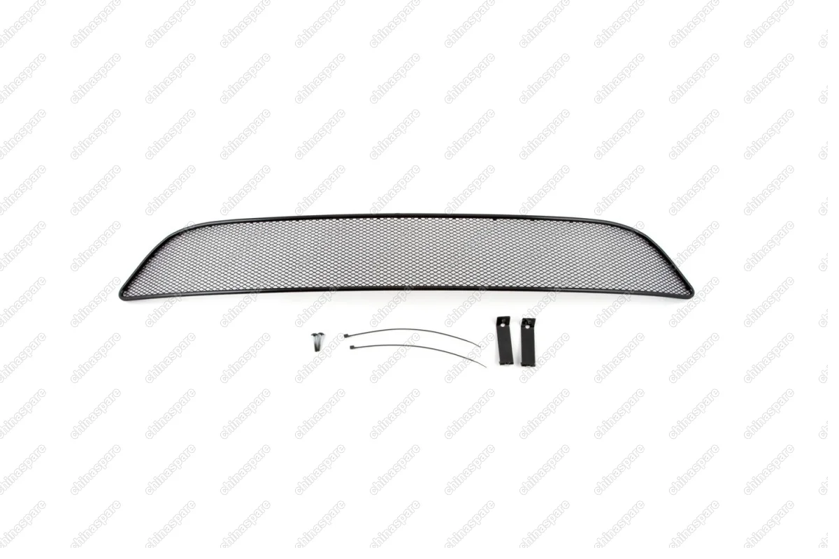 1260112101 Сетка на бампер внешняя для INFINITI QX60 2014->, 2 шт., черн., 10 мм