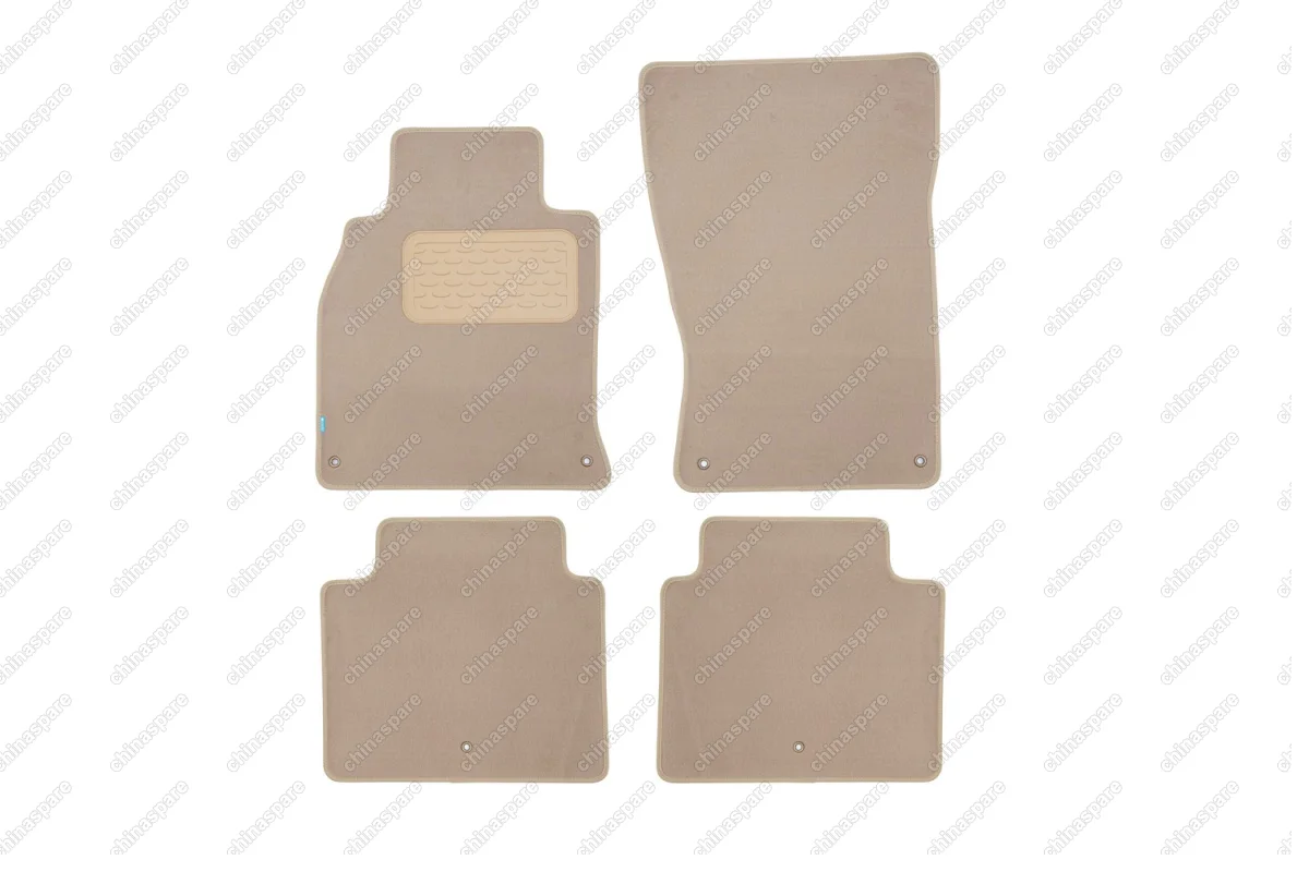 Коврики в салон Klever Premium INFINITI M 2010-2013, сед., 4 шт. (текстиль, бежевые)