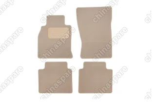 Коврики в салон Klever Premium INFINITI M 2010-2013, сед., 4 шт. (текстиль, бежевые)