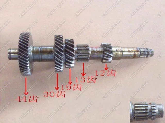 Вал кпп 4/2 промежуточный (нового образца) Great Wall Deer