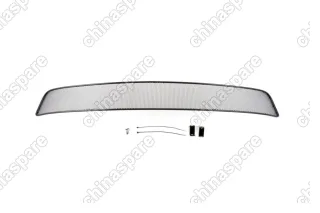 1260314101 Сетка на бампер внешняя для INFINITI QX80 2014->, черн., 10 мм