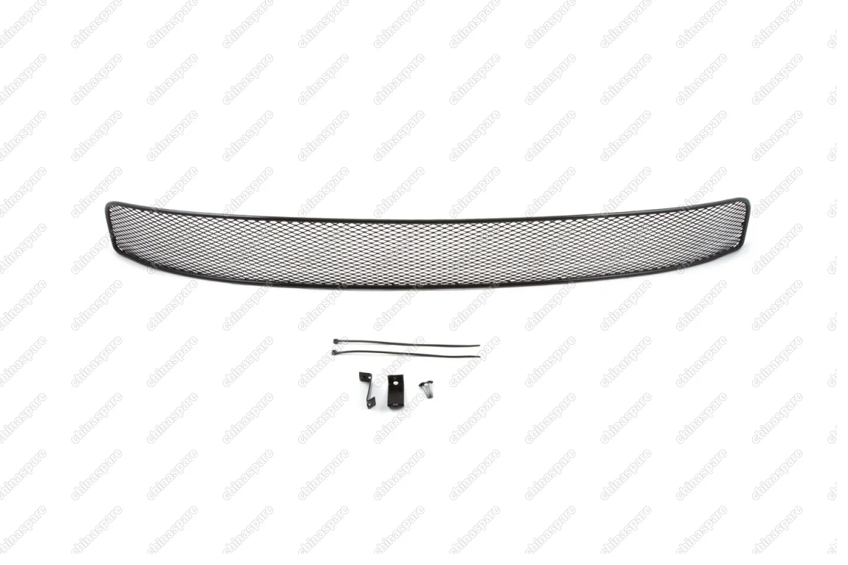 1260314151 Сетка на бампер внешняя для INFINITI QX80 2014->, черн., 15 мм