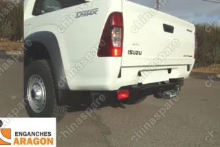 E2601BS ТСУ для ISUZU D-Max/Rodeo (с бампером) 2004-2012, тип шара: F