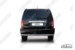 AFZDAJCH1204 Защита заднего бампера d76 Arbori нерж. сталь для Jeep CHEROKEE KK 2007-2012