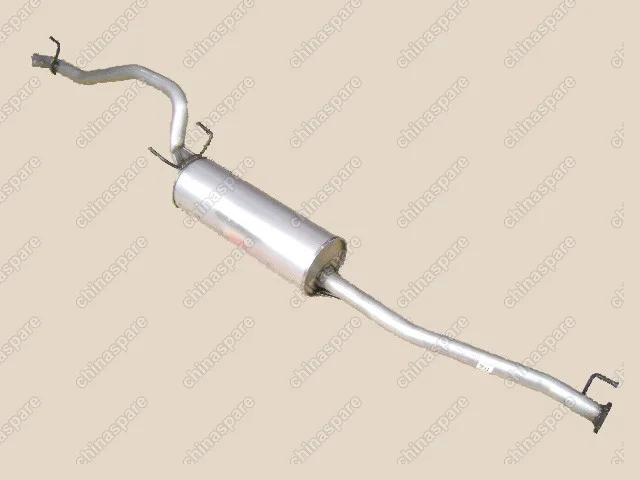 1201200D14 Muffler w/tail pipe assy Great Wall Deer
