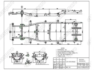 2800100D16 Frame assy(cc1022sc) Great Wall Deer