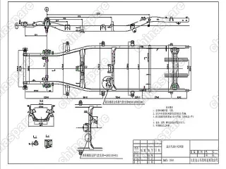 2800100D01 Frame assy(cc1022sr) Great Wall Deer