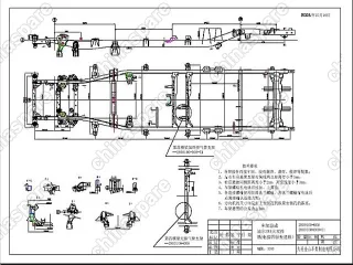 Рама g5 4/4 (меанич. раздат. коробка) - 2800010b-ay Great Wall Deer