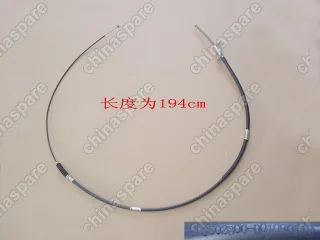 Трос стояночного тормоза левый 4/2 (194 см) Great Wall Deer