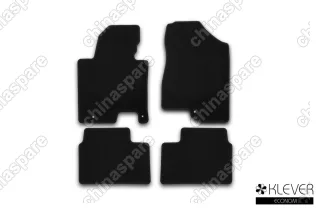 KVR01254501200k Коврики в салон Klever Econom KIA Ceed АКПП 2012-2018, хб., ун., 4 шт. (текстиль)