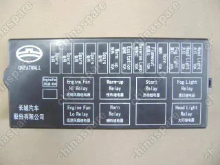 3722201D56B1 Fuse block cover no.2 Great Wall Deer