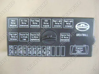 3722201D07E1 Fuse block cover no.2 Great Wall Deer