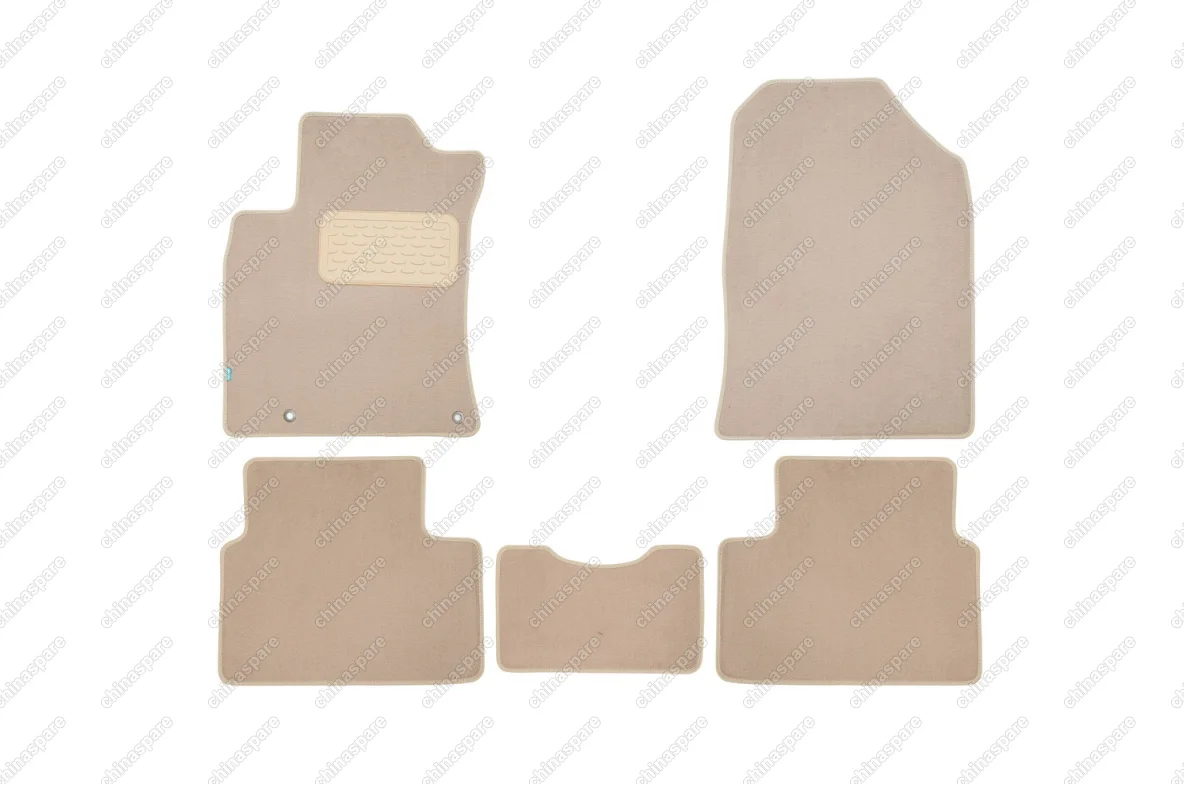 KVR0402506022112kh Коврики в салон Klever Premium KIA Ceed, 2018->, хб., 5 шт. (текстиль, бежевые)